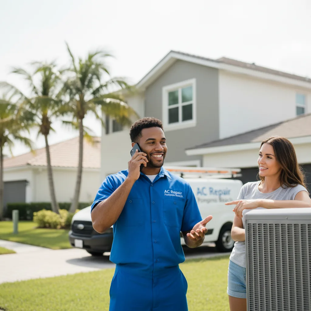 AC Repair Pompano Beach customer support in Ralph